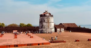 Fort aguada goa landscape view