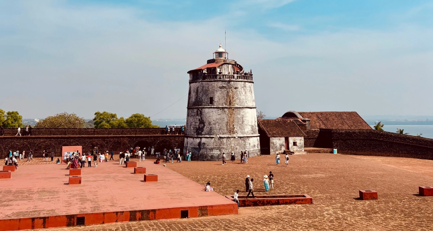 Fort aguada goa landscape view