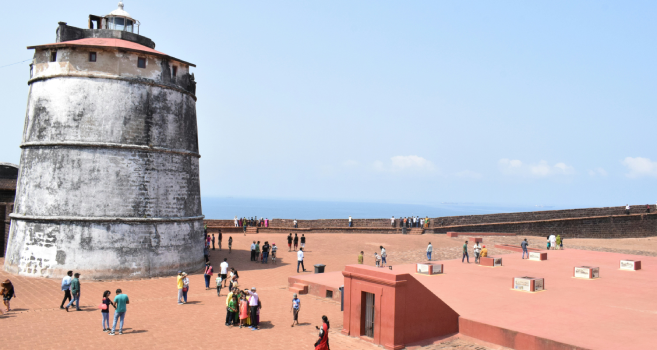 best Goa Forts, Aguada Fort Area, Candolim, Goa, India