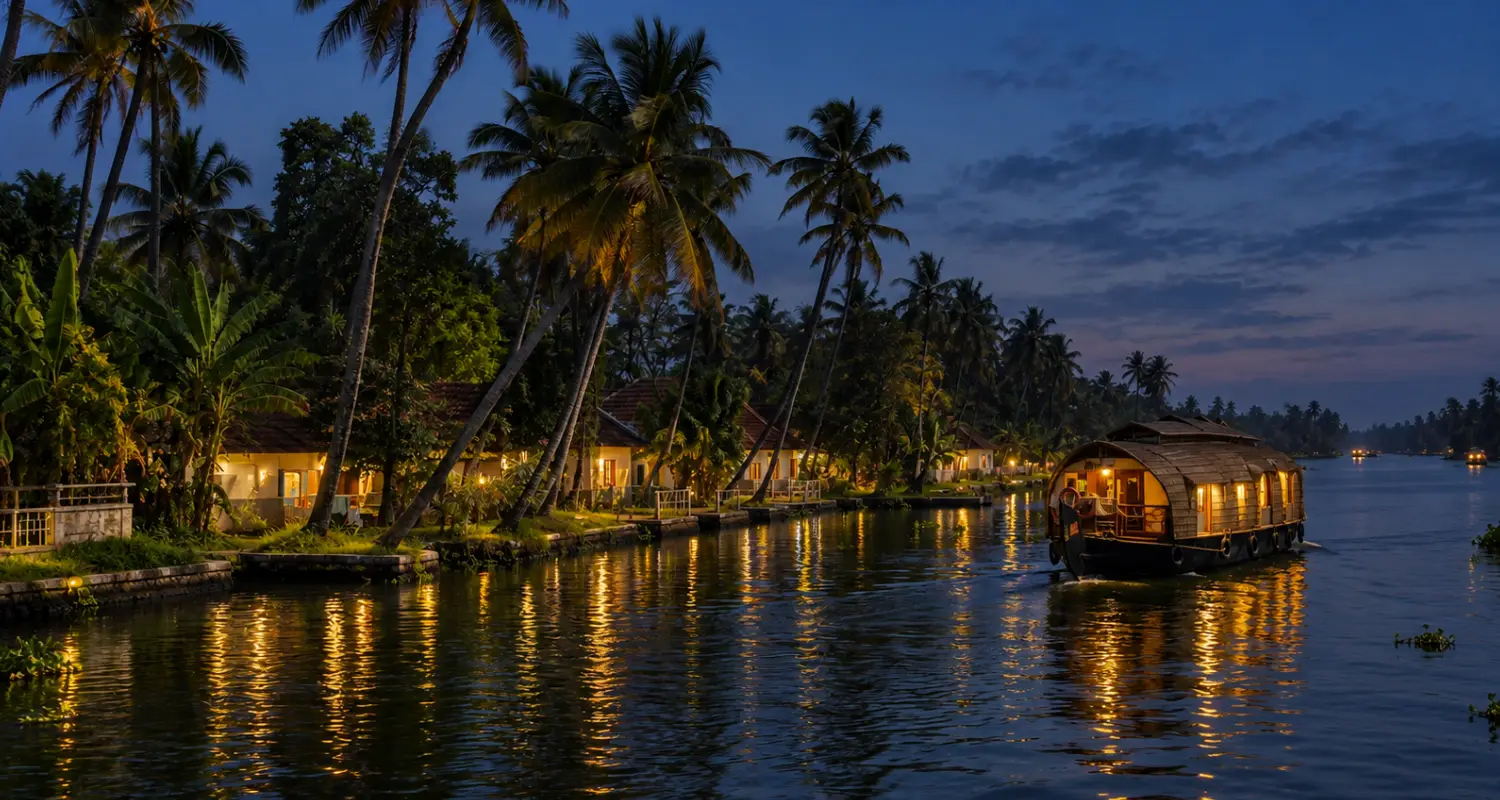 Alleppey backwater stay