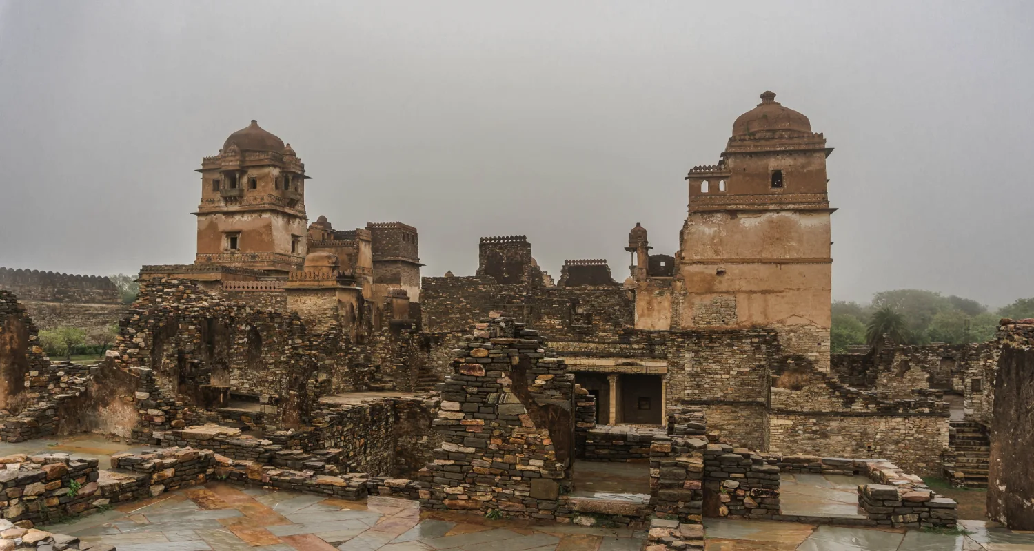 Chittorgarh Rajasthan with historic Chittorgarh Fort