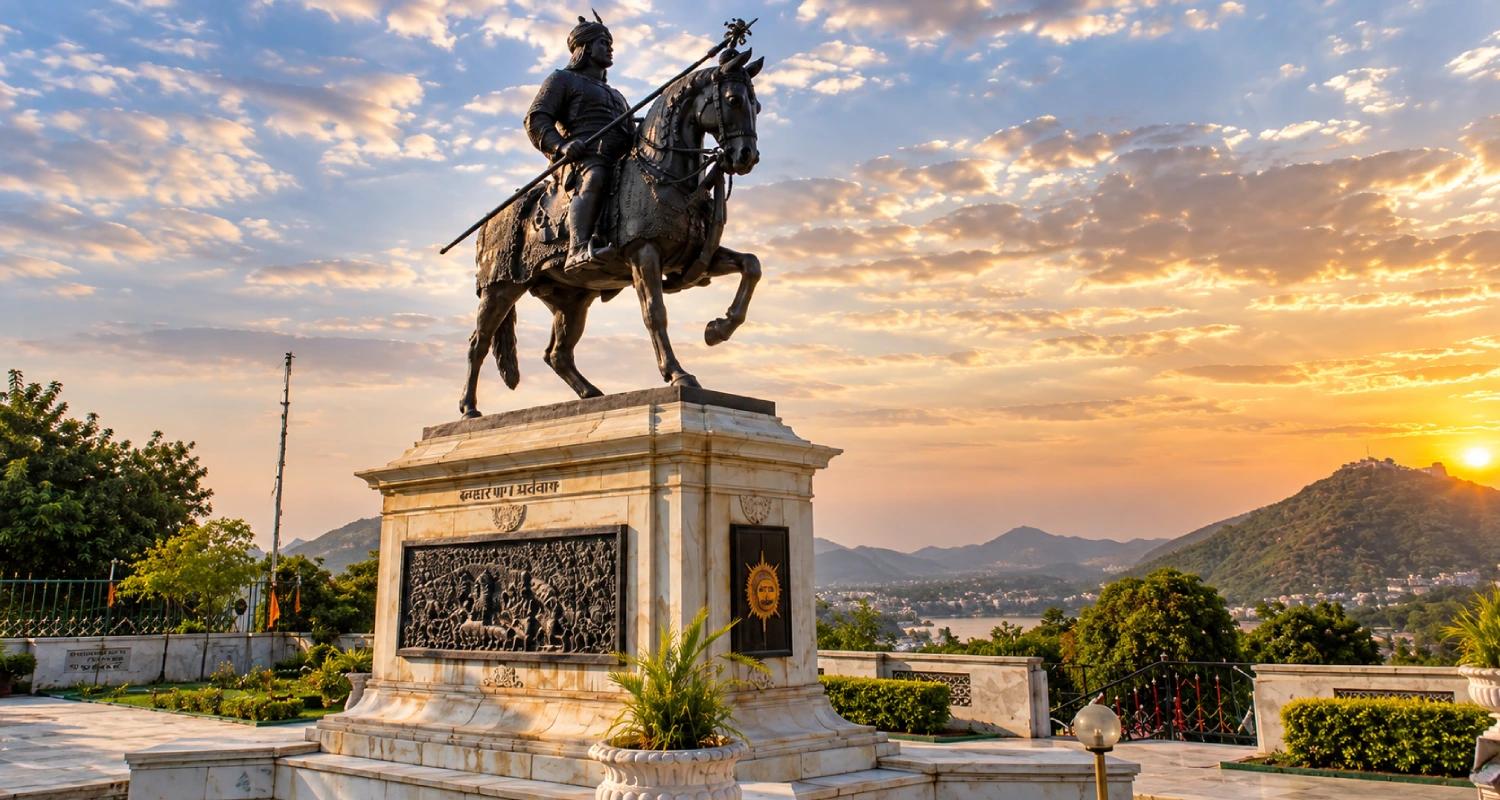 Maharana Pratap Memorial at Moti Magri Udaipur
