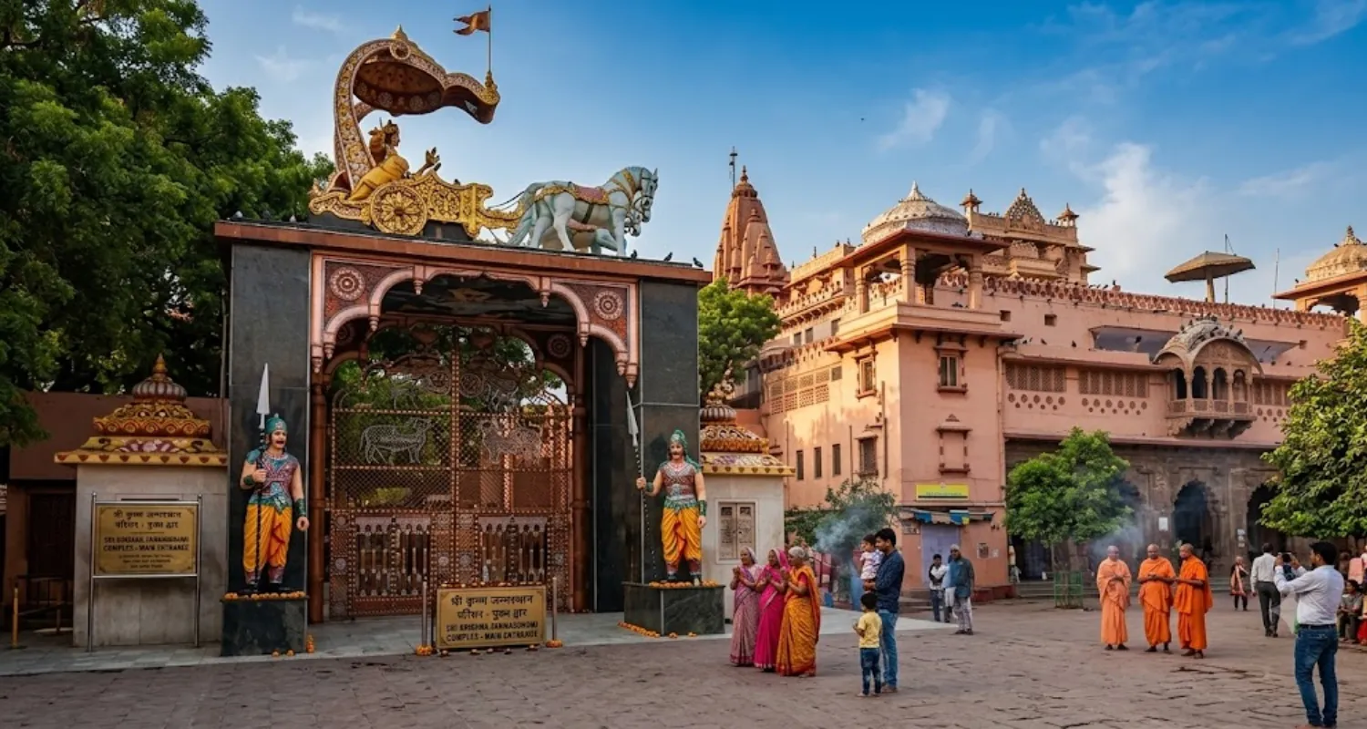 Shri Krishna Janmabhoomi Temple Mathura, Krishna birthplace and famous Mathura temple