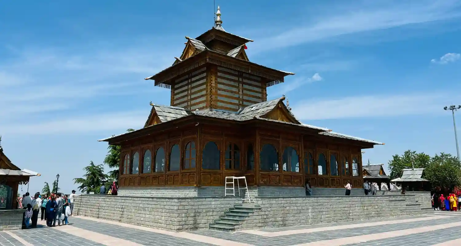 Tara Devi Temple Shimla Tara Devi Temple on a hilltop near Shimla