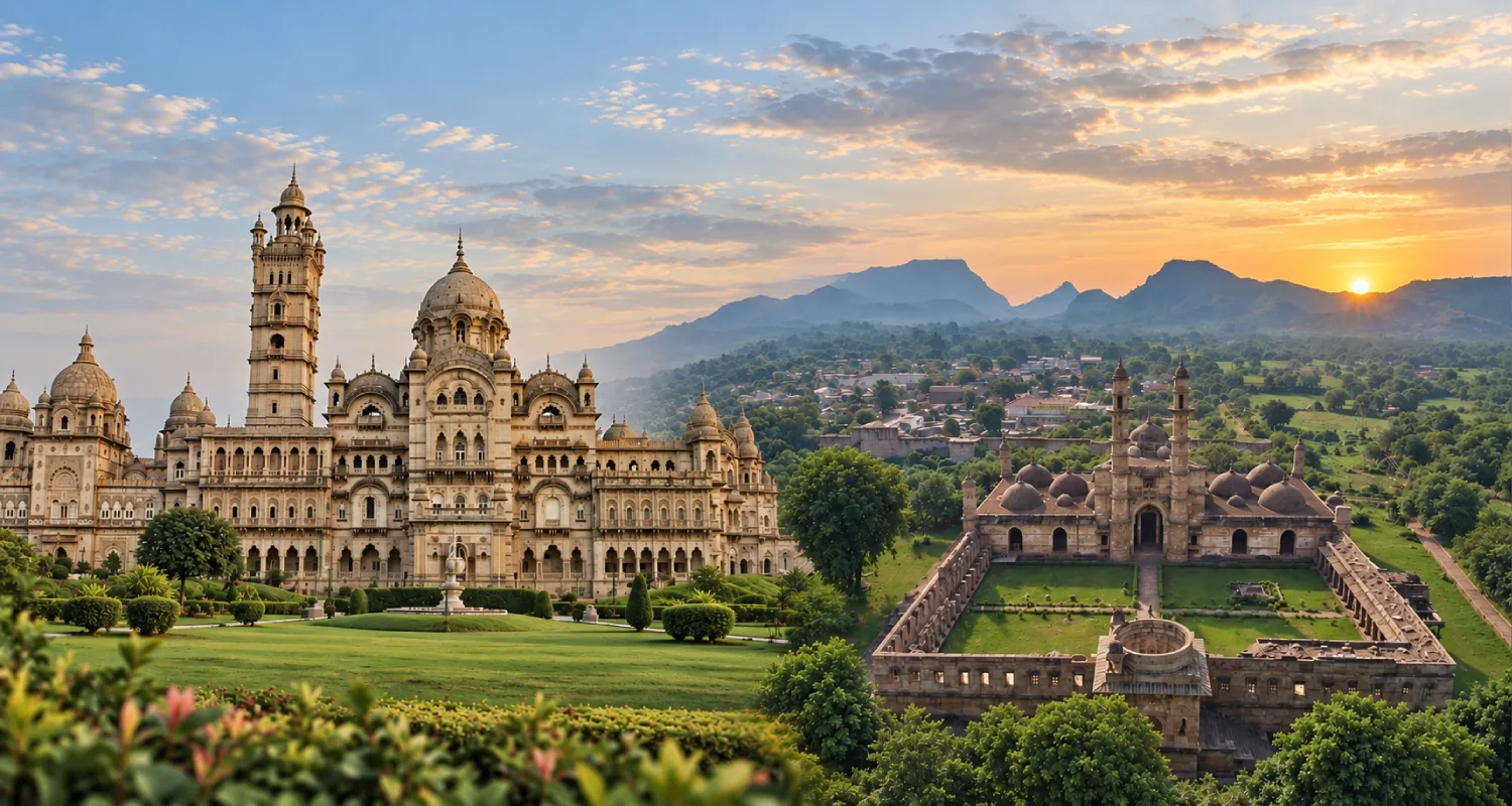Champaner-Pavagadh heritage landscape near Vadodara Gujarat