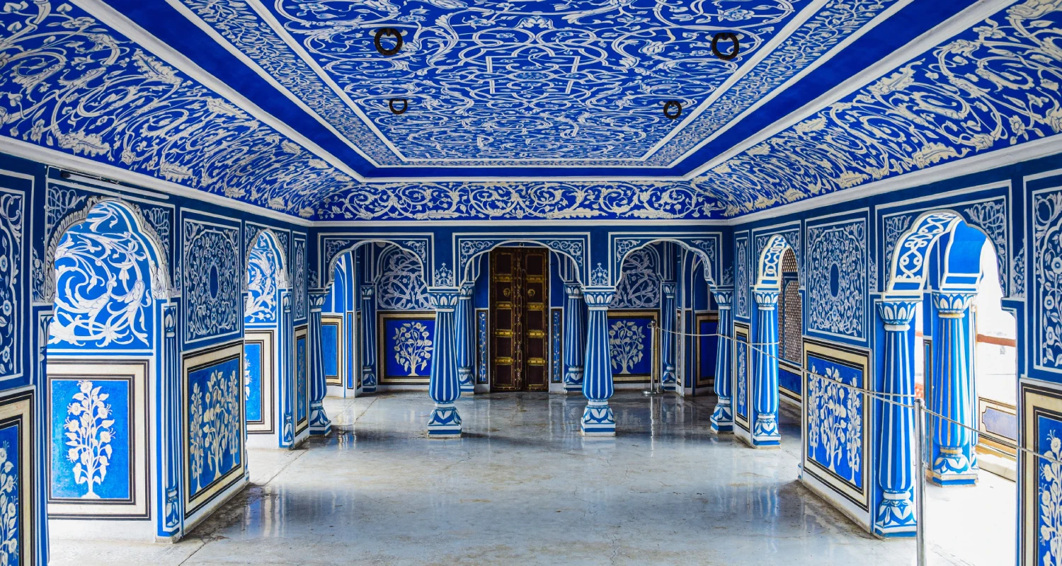 City Palace Blue Pottery