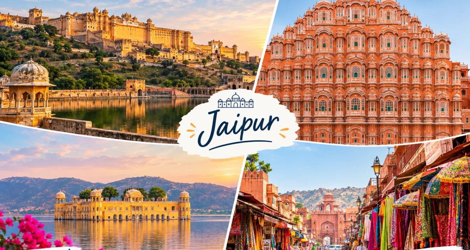 Jaipur Rajasthan tour with Amber Fort and Hawa Mahal