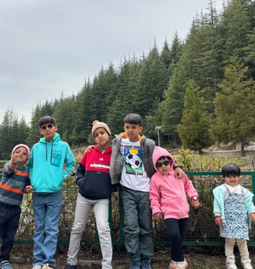 Manali with children