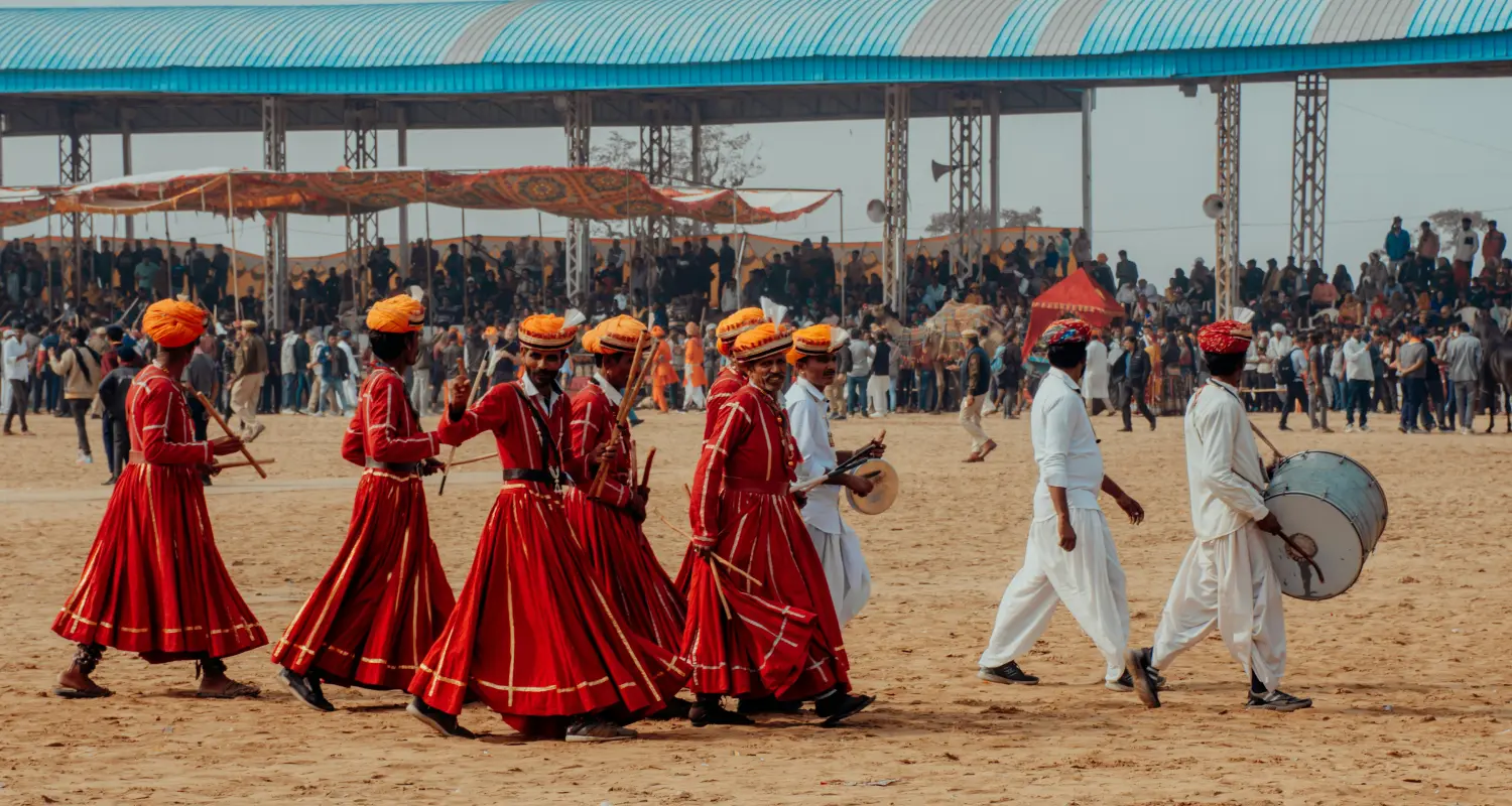 Pushkar Rajasthan with Pushkar Lake and Brahma Temple