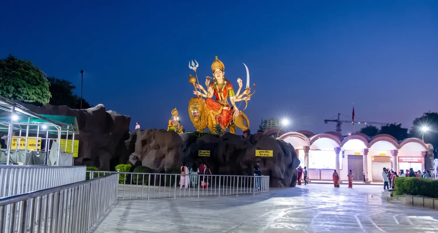 Maa Vaishno Devi Dham, Char Dham temple and famous pilgrimage place vrindavan