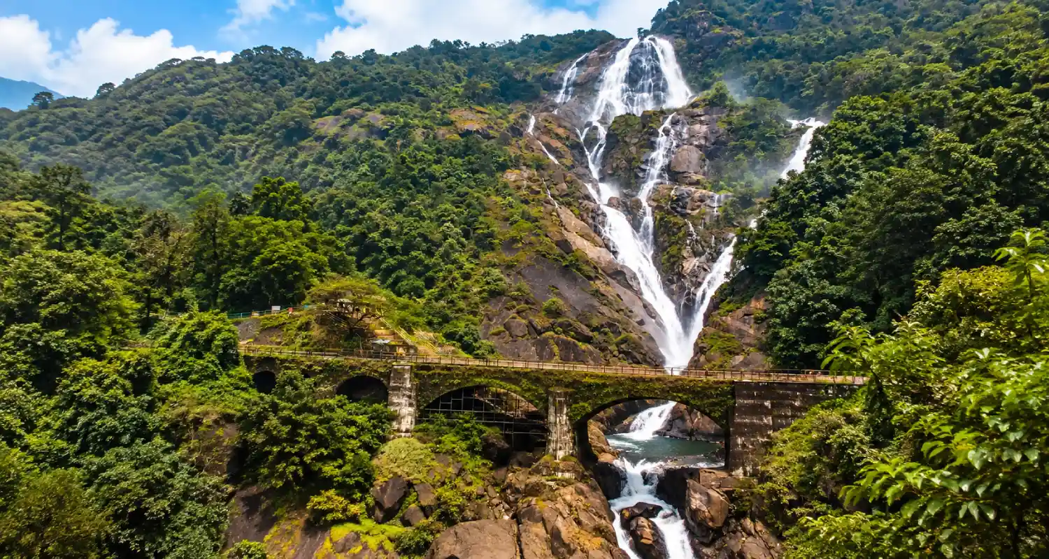 Dudhsagar falls goa